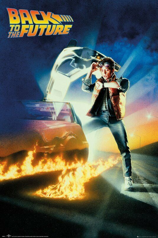 Back To The Future Movie Poster - 24x36 - 3374
