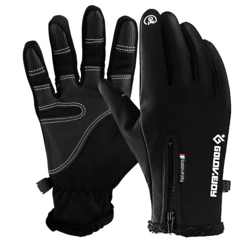 Winter Cycling Ski Outdoor Gloves Touch Screen Waterproof Warm Men/ Women Gloves
