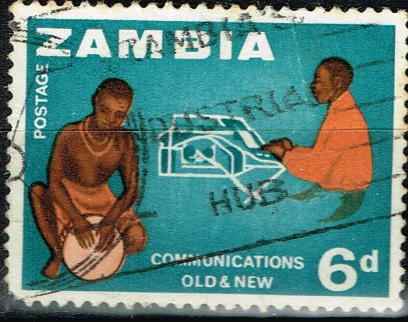 Zambia Ethnicity Culture Stamp 1960 A-24