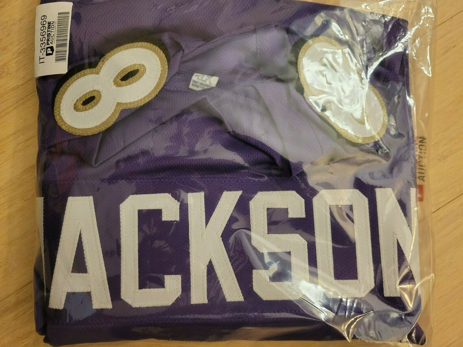 Lamar Jackson Autographed Custom Purple Ravens Jersey- Jsa/coa