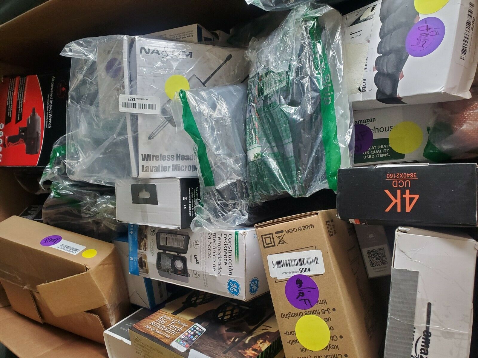 Amazon Wholesale Lot Worth $110 Electronics, Toys, General Merchandise